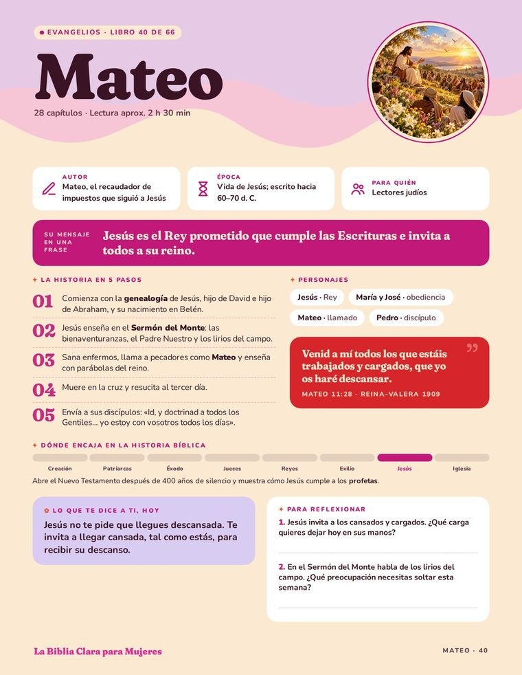 Página de Mateo